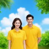 Polo Shirt Kuning Emas